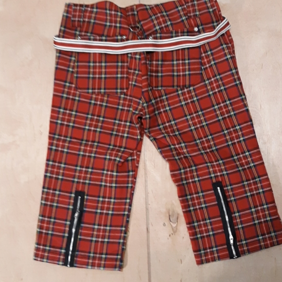 Super Low ¾ Cyber Punk 90s. Twill Pants!Vintage! - Picture 5 of 10